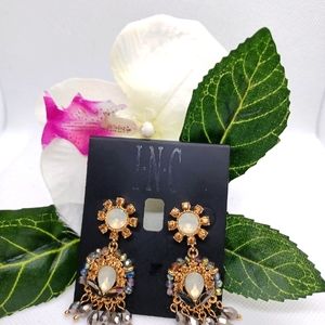 INC Crystal Earrings